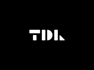 TDL branding design identity logo mark monogram vector