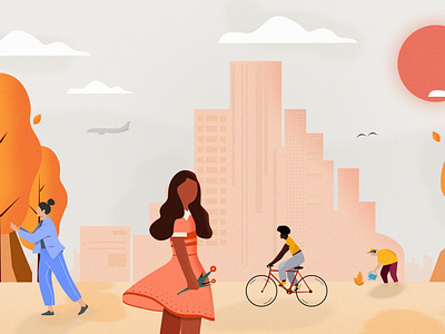 NYC Urban Illustration branding graphic design identity illustration