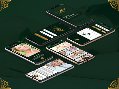 Aesthetic Medicine & Beauty Center App Design