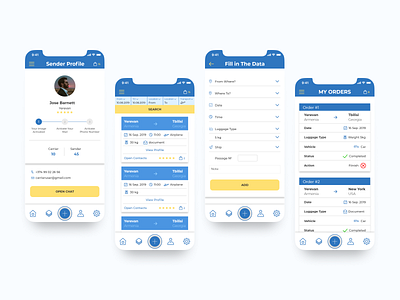 Mobile App Design - Send to something adobe xd mobile app mobile app design ui ui ux ui design uidesign ux ux design uxdesign uxui