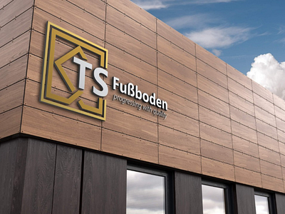 TS Fubboden Logo Design Parquet Store logo design