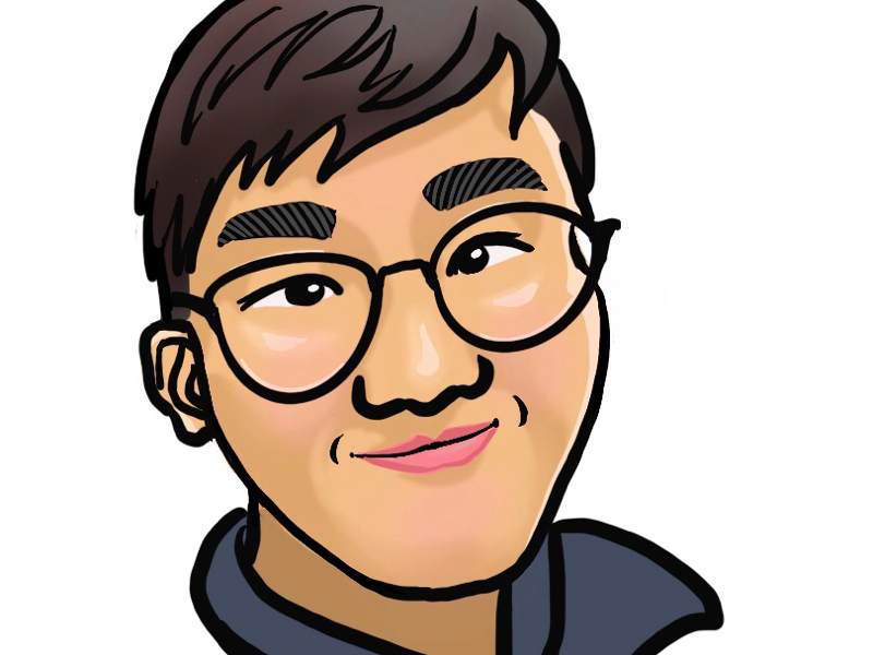 portrait by Jason Hao on Dribbble