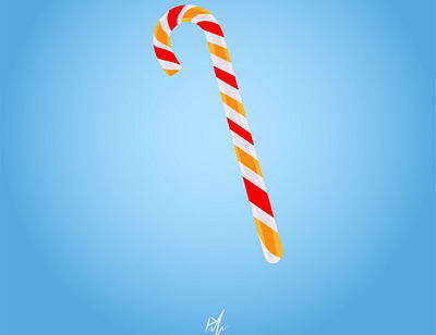 candy cane 1 background belief closeup color design faithful healthy open typography vector