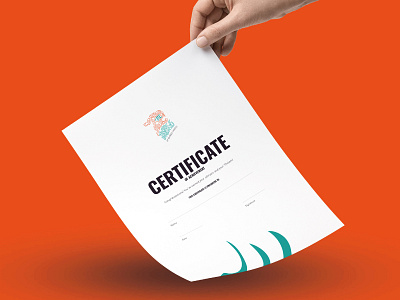 Thribe Builders branding branding certificate creative design graphic design logo mock up thribe