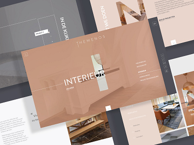 Themenos website brand branding creative design graphic design interior themenos typography web webdesign