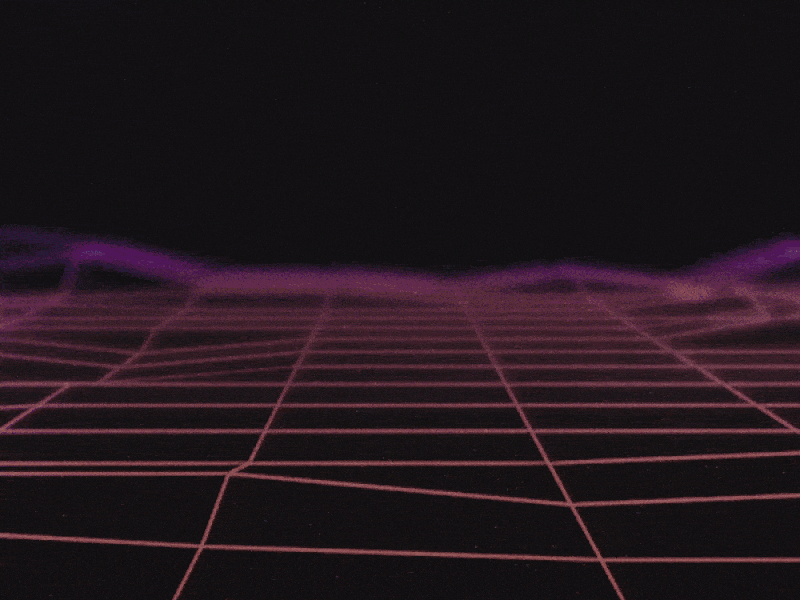 Synthwave Music Video Animation - Futuristic Retro Design