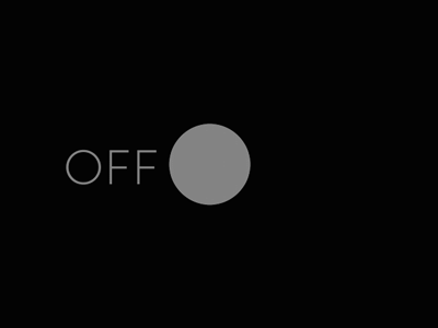 Reto 015. On/Off Switch 015 after effects dailyui ui