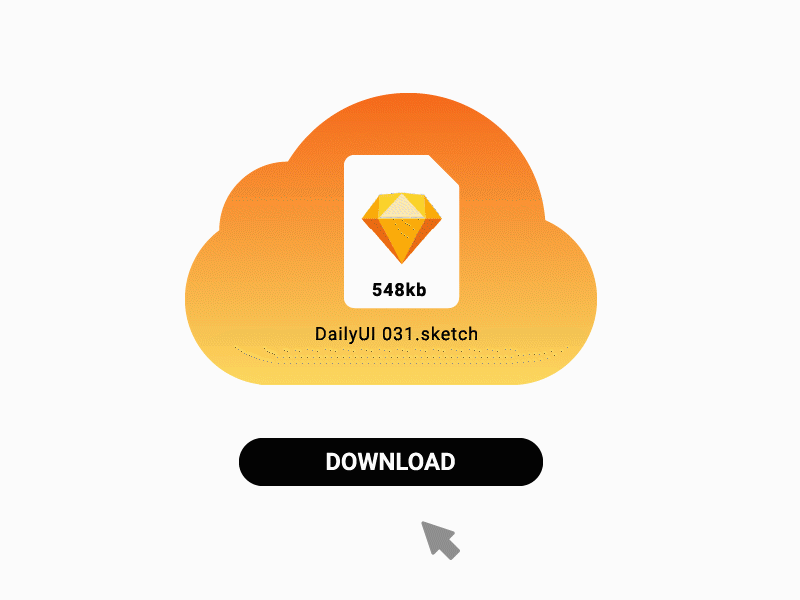 Reto 031. File Upload 031 after effects dailyui ui