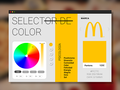 Reto 060. Color Picker 060 dailyui ui