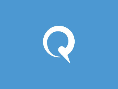 Q Mark clean clean logo logo mark minimal q q logo spiral