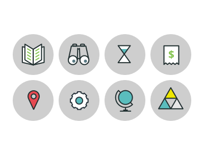Solutions icons (GIF) clean documentation geo global icon icons minimal search