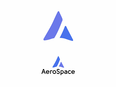 Aero Space Logo design concept a aero alpha alphabet analytic design letter marketing sale sales statistic statistics stats