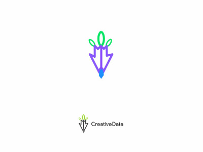Creative data Logo brain colorful corporate creative data digital face head human lead leads logo male man marketing mind modern psd swirl template