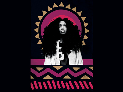 Sza Event Poster