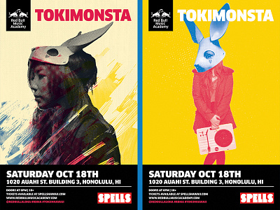 RBMA x Tokimonsta x Hawaii Poster Comps hawaii red bull music academy tokimonsta