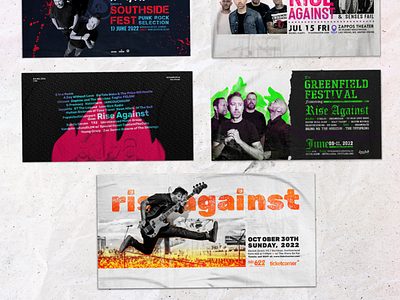 Rise Against Punk Rock posters art artwork design graphic graphic design grundge photoshop poster poster design punk rock texture