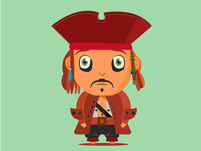 Little Pirate character art character concept character design illustration illustration art photoshop