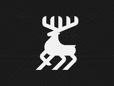 Deer Logo Grid Layout