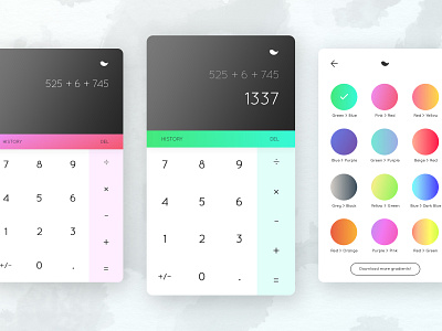 Daily UI #004 - Calculator Design