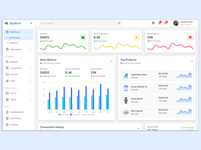 Syndron - Bootstrap5 Admin Template