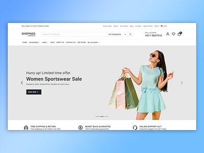 Shopingo - eCommerce HTML Template template
