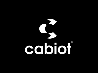 Cabiot logo branding c c logo cabiot flat icon illustrator logo minimal type