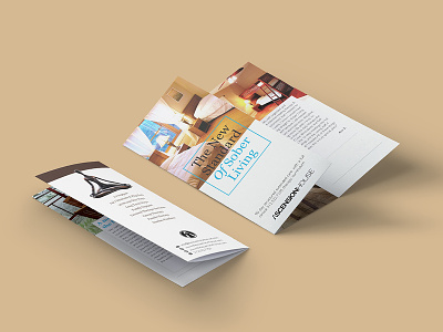 Tri-fold Brochure Design brochure brochure design clean hotel house layout layout design living minimal design modern design neat tri-fold tri-fold brochure