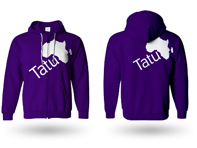 Tatu Merch branding clothing design hoodie logo purple tshirt design