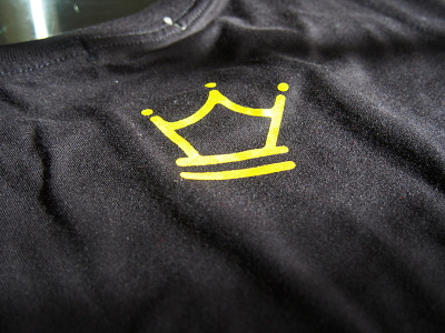 BachLife Crown back under collar branding clothing logo tshirt design