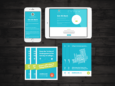 Wanderu Postcard Campaign & Responsive Landing Page