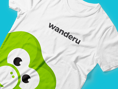 T-Shirt Design apparel asymmetry brand clean green identity logo monkey shirt tshirt