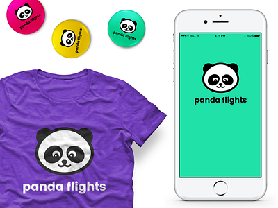 Panda Flights Logo