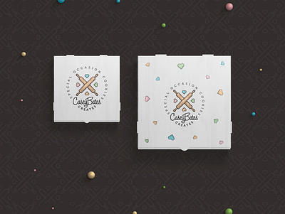 Cute logo design for a custom iced sugar cookies bakery bakery boxes cookies cute packing packing design sweets