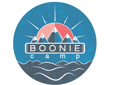 Boonie Camp blue branding camp colorful design design icon illustration illustrator logo mountains outdoor vector vintage vintage design