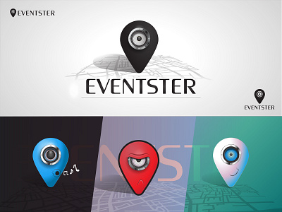 Eventster 3 branding design icon illustration illustrator logo vector