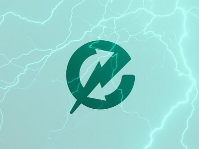 Electricity Exchange Logo icon design arrows branding design e ecology electric electricity energy green icon illustrator lightning logo power service