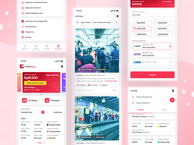TrainNow — Train Scheduling & Ticketing App card clean minimalist mobile mobile app mobile app design mobile design mobile ui payment service red social media ticketing timeline train ui ux yellow