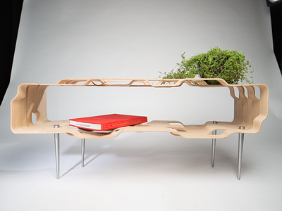 WAVE TABLE coffee table furniture furniture design lamination wood