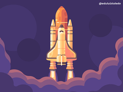Launch any rocket! color design eduardo toledo fire illustration illustrator illustrator design layout photoshop vector vectorart web design