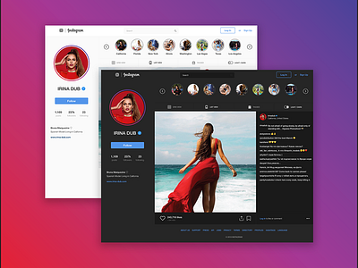 Instagram Light/Dark Desktop App