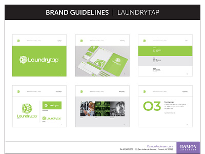 Laundrytap Rebrand & Brand Guidelines branding