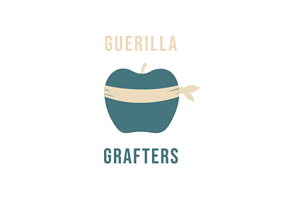 Logo Design: Guerilla Grafters branding garden garden branding garden logo gardening illustration logo logo design logodesign logos vector