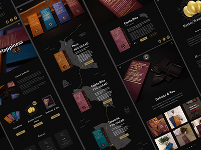 Web Design: Delicata Choclate