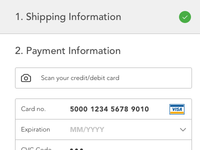 Daily UI #002 - Credit Card Checkout checkout credit card daily ui iphone mobile sketch ui ux
