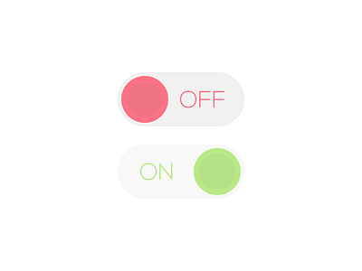 Daily UI #015 - On/Off Switches