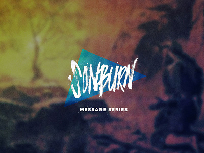 SonBurn Message Series brush pen hand lettering ink type