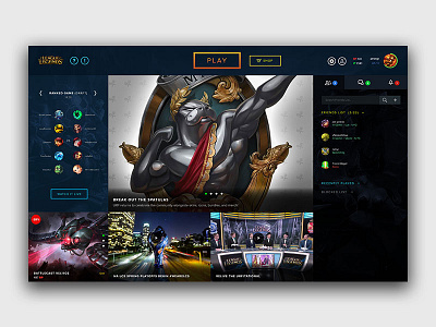 League of Legends Client Redesign