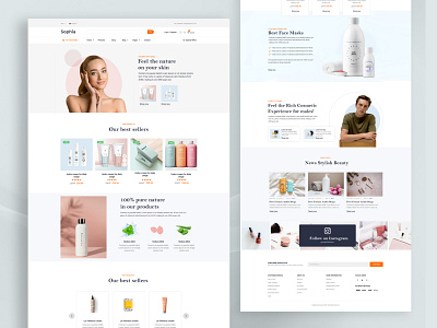 Sophia - Landing page