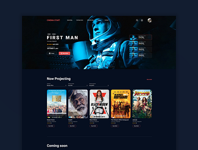 Cinema app app app design booking cinema design film minimal movie movies netflix tv show ui ux
