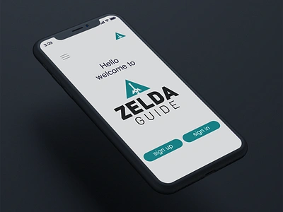 Zelda Guide adobe illustrator adobe photoshop brand branding clean design flat icon identity logo logochallenge logocore logodesign minimal vector